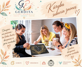 Dailės užsiėmimai vaikams ir suaugusiems Gerdita Art Studio / Dina Edita K / Darbų pavyzdys ID 4555798