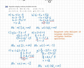 Mokymai, kursai, kalbos - Matematikos korepetitorė 1-8kl. - 1