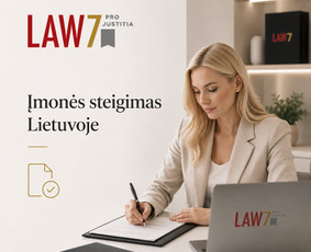 Verslo konsultantai - Įmonių steigimas ir buhalterinė apskaita Law7 - 1
