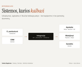 Mokėjimo sistemų pajungimas - Golang, dirbtinio intelekto sprendimai, PHP, integracijos - 2