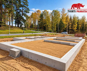 Statybos darbai - PAMATAI IR VISŲ SUDĖTINGUMŲ BETONO DARBAI - 1