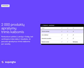 Ai integracijos verslui ir procesų automatizavimas / Sujungta.lt / Darbų pavyzdys ID 4558560