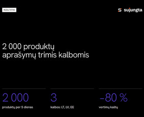 Ai integracijos verslui ir procesų automatizavimas / Sujungta.lt / Darbų pavyzdys ID 4558562