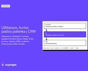Ai integracijos verslui ir procesų automatizavimas / Sujungta.lt / Darbų pavyzdys ID 4558568