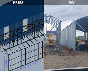 Industrinės ir kitos metalo konstrukcijos / MB "Zakmeta" / Darbų pavyzdys ID 4558852