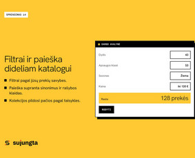 Shopify programavimas: temos, integracijos ir programėlės / Sujungta.lt / Darbų pavyzdys ID 4559100