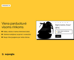 Shopify programavimas: temos, integracijos ir programėlės / Sujungta.lt / Darbų pavyzdys ID 4559158