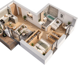 Nekilnojamojo turto vizualizacijos (Di + modeliavimas) / NT 3D vizualizacijos / Darbų pavyzdys ID 4559924