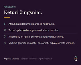 Vertimas ra&scaron;tu lenkų kalba - Vertimai su notaro patvirtinimu. Vertėjas ir teisininkas - 2