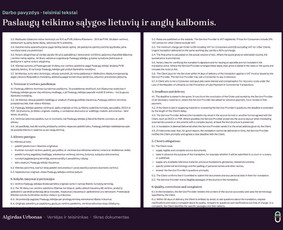 Vertimai lietuvių - anglų kalbomis - Vertimai su notaro patvirtinimu. Vertėjas ir teisininkas - 4