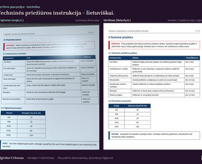 Vertimai anglų - lietuvių kalbomis - Vertimai su notaro patvirtinimu. Vertėjas ir teisininkas - 1