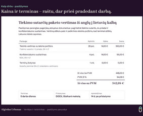 Vertimas ra&scaron;tu anglų kalba - Vertimai su notaro patvirtinimu. Vertėjas ir teisininkas - 1