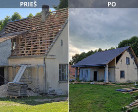 Statybos darbai - Apdailos darbai nuo grindų iki durų - 1