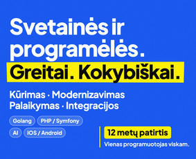 Programuotojai - Svetainės, programėlės, sistemos &ndash; greitai ir kokybi&scaron;kai - 1