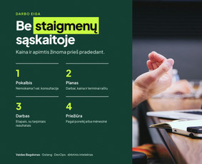 Programavimo mokymas - Svetainės, programėlės, sistemos &ndash; greitai ir kokybi&scaron;kai - 1