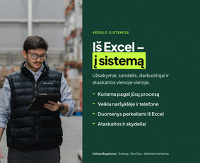 Svetainės, programėlės, sistemos – greitai ir kokybiškai / Vaidas Bagdonas / Darbų pavyzdys ID 4561870