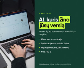 Svetainės, programėlės, sistemos – greitai ir kokybiškai / Vaidas Bagdonas / Darbų pavyzdys ID 4561882