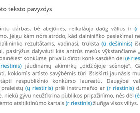 Patyrusi redaktorė. Tikslus, kruopštus redagavimas - Straipsnių redagavimas - 2 Straipsnių redagavimas - Patyrusi redaktorė. Tikslus, kruopštus redagavimas - 2