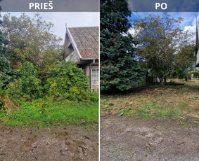 Apleistų sklypų tvarkymas - Aplinkos priežiūros darbai, žolės pjovimas, sniego valymas - 2