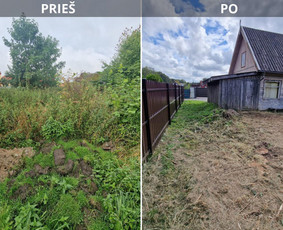 Vejos priežiūra, įrengimas - Aplinkos priežiūros darbai, žolės pjovimas, sniego valymas - 4