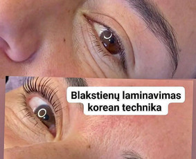 Blakstienu priauginimas ,Blakstienu laminavimas , Antakiu da / Ona Koldekova / Darbų pavyzdys ID 4563194