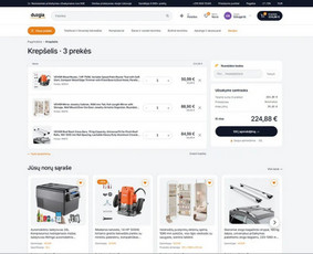 E-parduotuvės, integracijos ir verslo automatizacija / RunTime.lt / Darbų pavyzdys ID 4565304