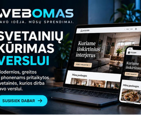 Interneto svetainių kūrimas - Modernių interneto svetainių kūrimas verslui - 1