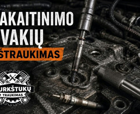 Autoservisai, automobilių remontas - Pakaitinimo žvakių i&scaron;sukimas - 1