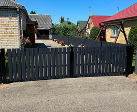 Vartų automatika, montavimas - Tvorų, vartų/vartelių montavimas ir gamyba. - 1