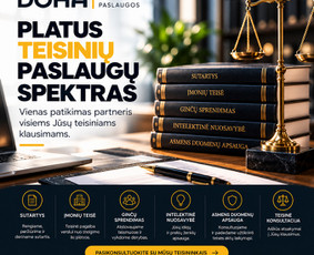 Konsultacijos NT įteisinimo klausimais - Teisinės paslaugos verslui ir privatiems klientams - 2