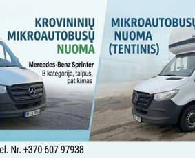 Mikroautobusų nuoma - Kroviniu mikroautobusiuku Nuoma - 1