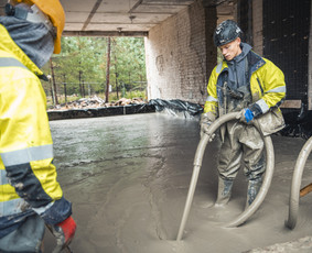 Tvoros pamatai, betonavimas - Putų betono gamyba ir liejimas objekte &ndash; visoje Lietuvoje - 1
