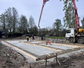 Grindų betonavimas - Putų betono gamyba ir liejimas objekte &ndash; visoje Lietuvoje - 4