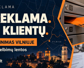 Reklamos paslaugos - Skrajučių platinimas Vilniuje - 1