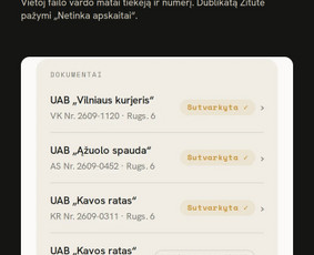 Buhalterinės apskaitos paslaugos - Mažųjų bendrijų buhalterija internetu nuo 69 &euro;/mėn. - 3