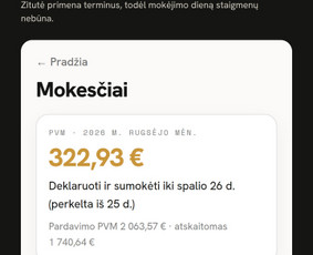 PVM registracija - Mažųjų bendrijų buhalterija internetu nuo 69 &euro;/mėn. - 1