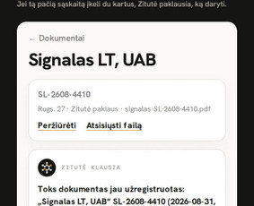 Mažųjų bendrijų buhalterija internetu nuo 69 €/mėn. / Zitutė | Today LT, MB / Darbų pavyzdys ID 4569646