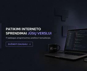 Interneto svetainių kūrimas - Interneto svetainių ir el. parduotuvių kūrimas, Seo, Api - 1
