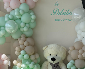 Krik&scaron;tynų dekoravimas - &Scaron;venčių dekoravimas ir floristika- esteti&scaron;kas minimalizmas - 3