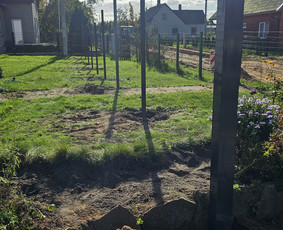 Kiemo vartai, gamyba - Tvoros vartai ir montavimas, pamatų, polių betonavimas - 1