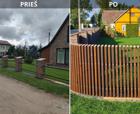 Siulom savo paslaugas terasu darymas rąstinių namų surinkima / Evaldas Vyšniauskas / Darbų pavyzdys ID 4570560
