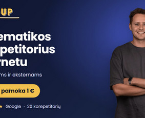 Papildomas matematikos mokymas internetu - Matematikos korepetitoriai internetu 5-12 klasei, Vbe, Pupp - 3