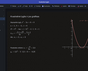 Papildomas matematikos mokymas internetu - Matematikos korepetitoriai internetu 5-12 klasei, Vbe, Pupp - 4