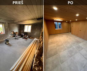 Pirties įrengimas, Gultai, Baldai, Staliaus darbai, Terasos / MB Vanago Miškas / Darbų pavyzdys ID 4572910