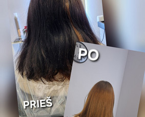 Kirpimus, Dažymais,šukuosenas, procedūras, kasu pynimas. / Liudmila Pociūnienė / Darbų pavyzdys ID 4573062