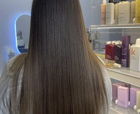 Brazili&scaron;kas plaukų tiesinimas keratinu - Kirpimus, Dažymais,&scaron;ukuosenas, procedūras, kasu pynimas. - 1