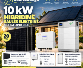 &Scaron;ilumos siurblių montavimas - Saulės elektrinės, kaupikliai, rangovo aktai - 1