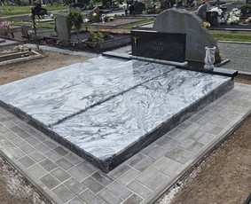Paminklai kapams, antkapiai - Paminklai, Granito Plokstes, Visi Darbai Kapinese - 1