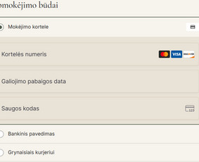 Mokėjimo sistemų pajungimas - Interneto svetainių ir el. parduotuvių kūrimas - 1