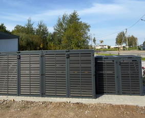 Stoginės, stoginių gamyba - Inowood - terasos, fasadai, tvoros i&scaron; kompozito - 2